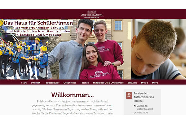 Aufseesianum – Catholic Boarding School